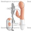 Estimulador de punto G con vibrador de clitoris y 30 vibraciones